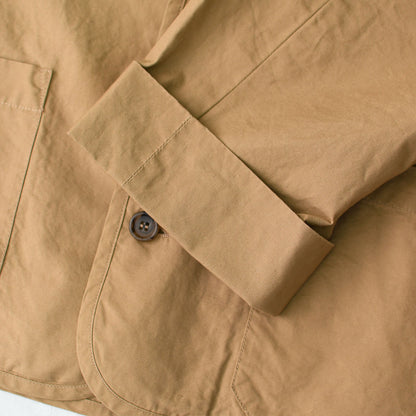 DANTON [ダントン] W DOWNPROOF COLLARLESS SHORT JACKET [DT-A0473CFD] CFウェザーカラーレスショートジャケット [2025SS]