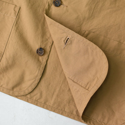 DANTON [ダントン] W DOWNPROOF COLLARLESS SHORT JACKET [DT-A0473CFD] CFウェザーカラーレスショートジャケット [2025SS]