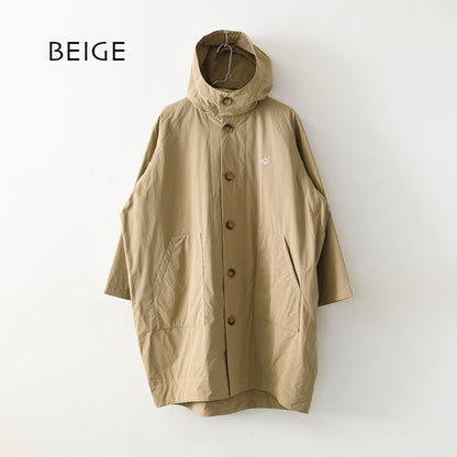 DANTON [ダントン] W Peach Taffeta Insulation Hooded Coat [DT-A0526KTF] ピーチタフタインシュレーションフーデッドコート・フード付きコート・ピーチタフタ・ロング丈コート・アウター・LADY'S [2026AW]