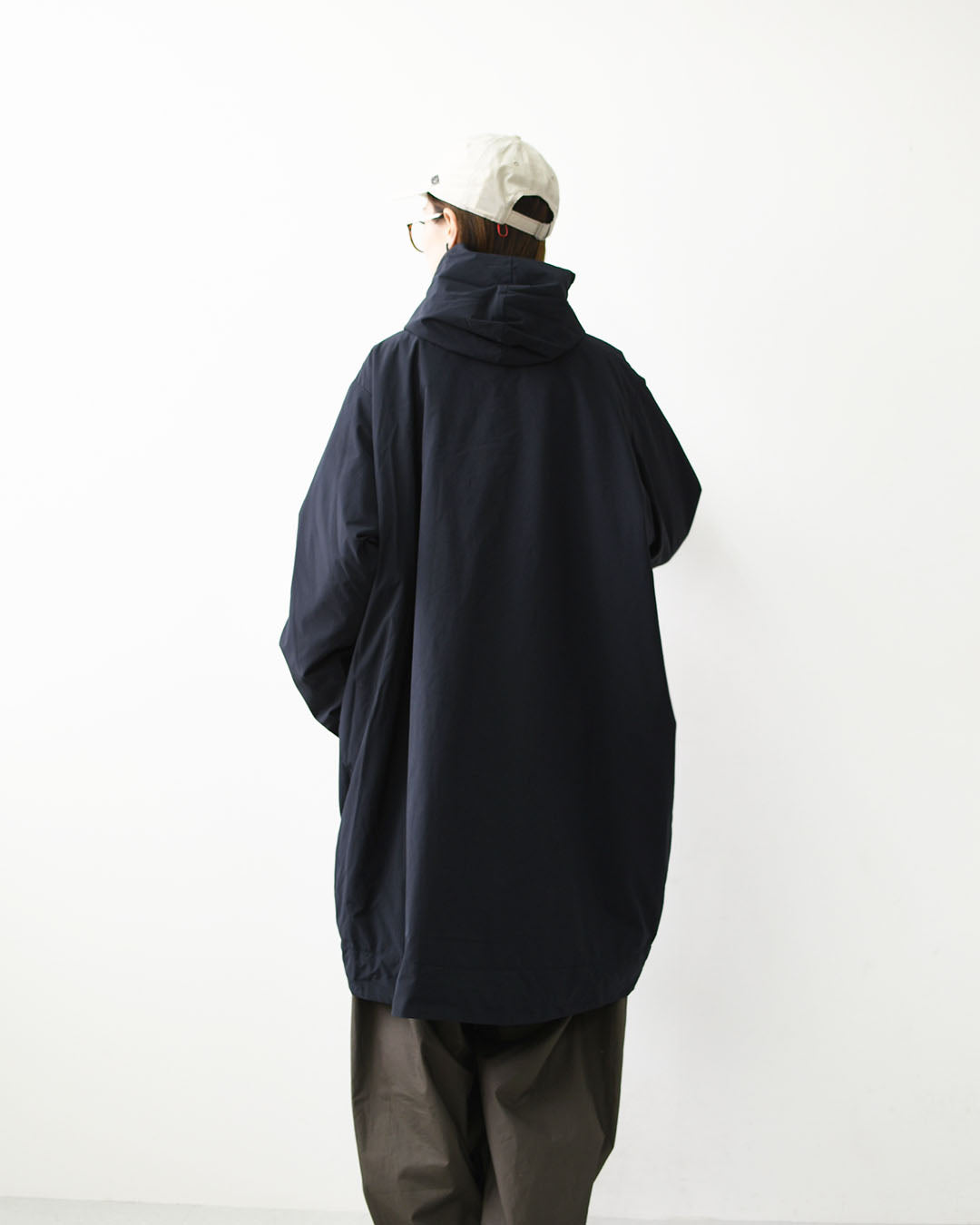 DANTON [ダントン] W Peach Taffeta Insulation Hooded Coat [DT-A0526KTF] ピーチタフタインシュレーションフーデッドコート・フード付きコート・ピーチタフタ・ロング丈コート・アウター・LADY'S [2026AW]