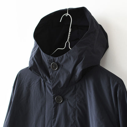 DANTON [ダントン] W Peach Taffeta Insulation Hooded Coat [DT-A0526KTF] ピーチタフタインシュレーションフーデッドコート・フード付きコート・ピーチタフタ・ロング丈コート・アウター・LADY'S [2026AW]