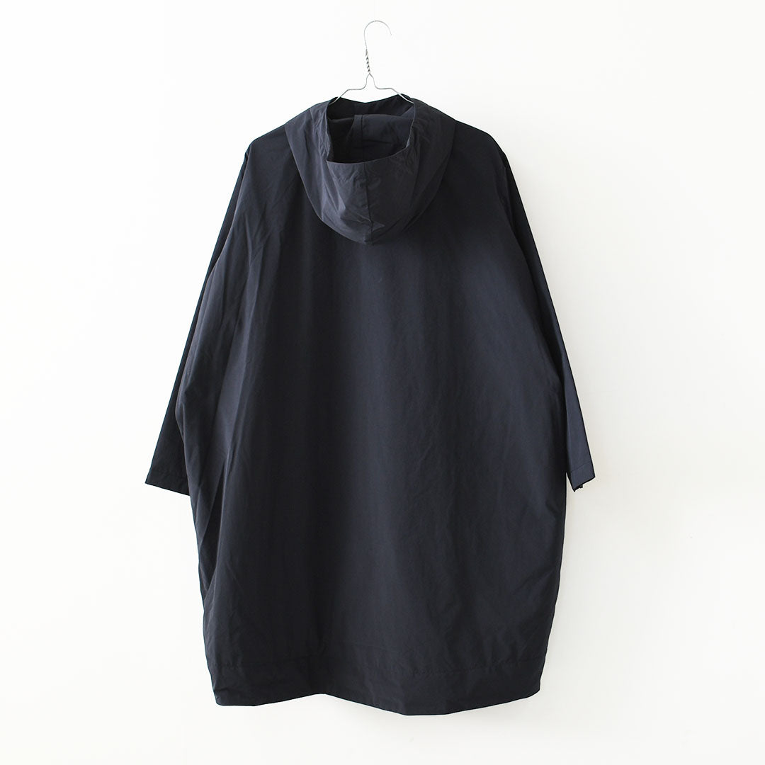DANTON [ダントン] W Peach Taffeta Insulation Hooded Coat [DT-A0526KTF] ピーチタフタインシュレーションフーデッドコート・フード付きコート・ピーチタフタ・ロング丈コート・アウター・LADY'S [2026AW]