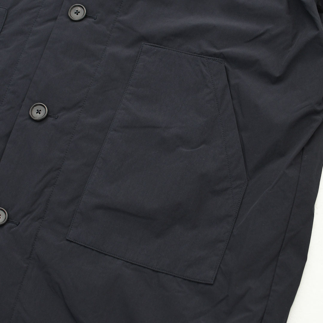 DANTON [ダントン] W Peach Taffeta Insulation Hooded Coat [DT-A0526KTF] ピーチタフタインシュレーションフーデッドコート・フード付きコート・ピーチタフタ・ロング丈コート・アウター・LADY'S [2026AW]
