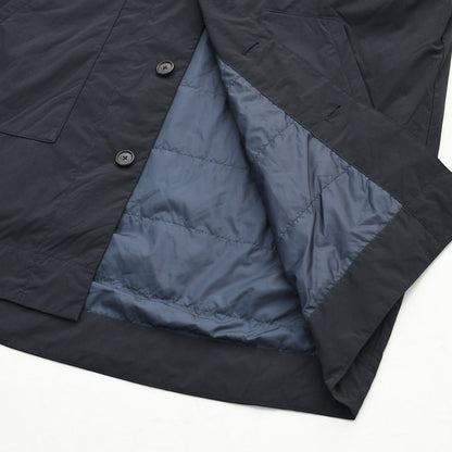 DANTON [ダントン] W Peach Taffeta Insulation Hooded Coat [DT-A0526KTF] ピーチタフタインシュレーションフーデッドコート・フード付きコート・ピーチタフタ・ロング丈コート・アウター・LADY'S [2026AW]