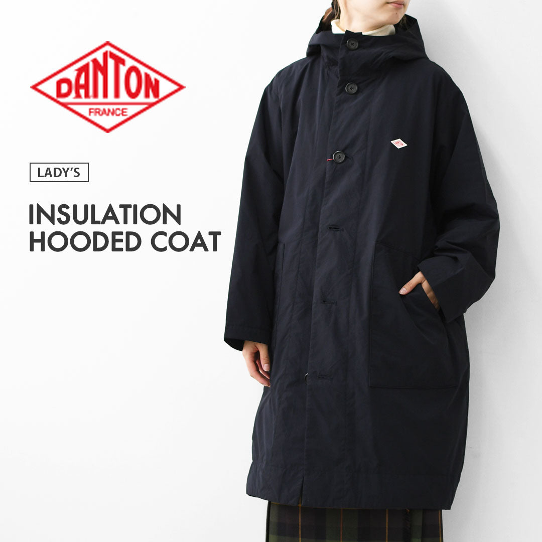 DANTON [ダントン] W INSULATION HOODED COAT [DT-A0526PNT] インサレーションフーデッドコート [2024AW]