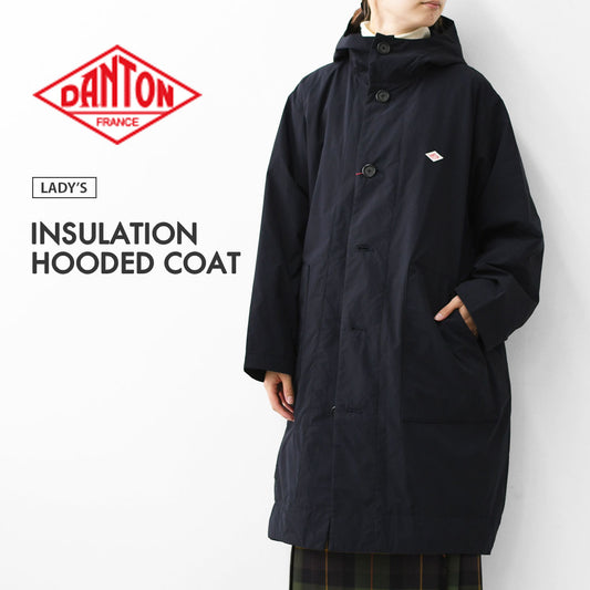 DANTON [ダントン] W INSULATION HOODED COAT [DT-A0526PNT] インサレーションフーデッドコート [2024AW]