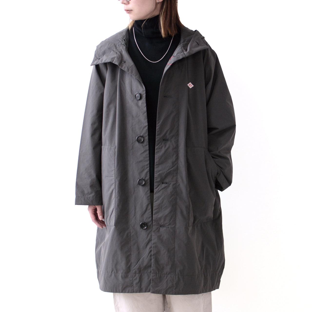 DANTON [ダントン] W INSULATION HOODED COAT [DT-A0526PNT] インサレーションフーデッドコート [2024AW]