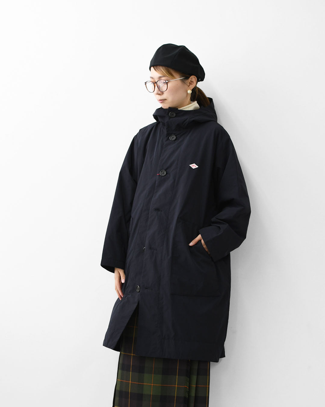 DANTON [ダントン] W INSULATION HOODED COAT [DT-A0526PNT] インサレーションフーデッドコート [2024AW]