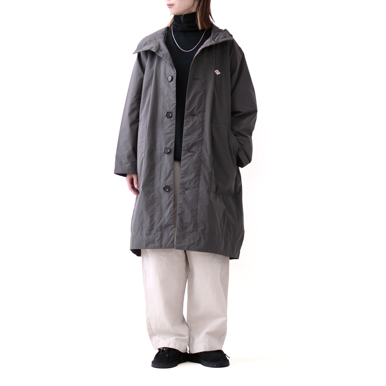 DANTON [ダントン] W INSULATION HOODED COAT [DT-A0526PNT] インサレーションフーデッドコート [2024AW]