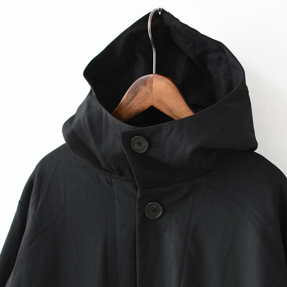 DANTON [ダントン] W WOOLLIKE HOODED COAT [DT-A0526WLX] ウールライク フードコート・コート・フード付きコート・ロング丈コート・アウター・ウールライク・LADY'S [2025AW]