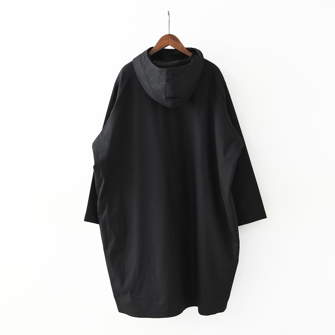 DANTON [ダントン] W WOOLLIKE HOODED COAT [DT-A0526WLX] ウールライク フードコート・コート・フード付きコート・ロング丈コート・アウター・ウールライク・LADY'S [2025AW]