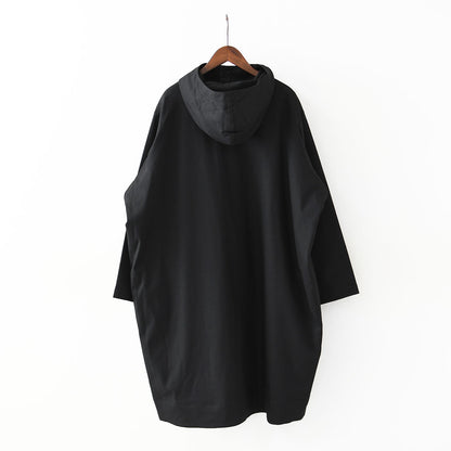 DANTON [ダントン] W WOOLLIKE HOODED COAT [DT-A0526WLX] ウールライク フードコート・コート・フード付きコート・ロング丈コート・アウター・ウールライク・LADY'S [2025AW]