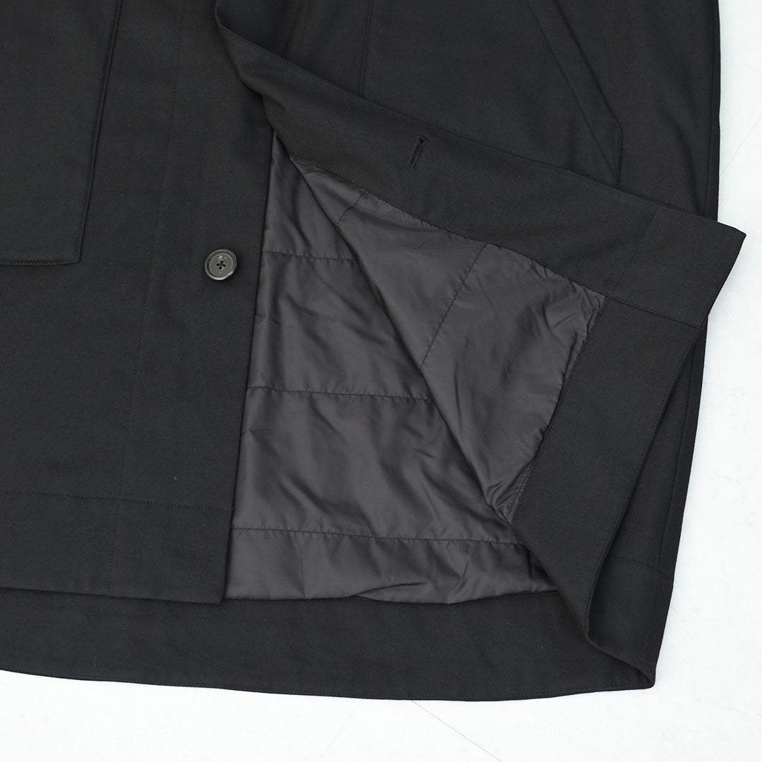 DANTON [ダントン] W WOOLLIKE HOODED COAT [DT-A0526WLX] ウールライク フードコート・コート・フード付きコート・ロング丈コート・アウター・ウールライク・LADY'S [2025AW]