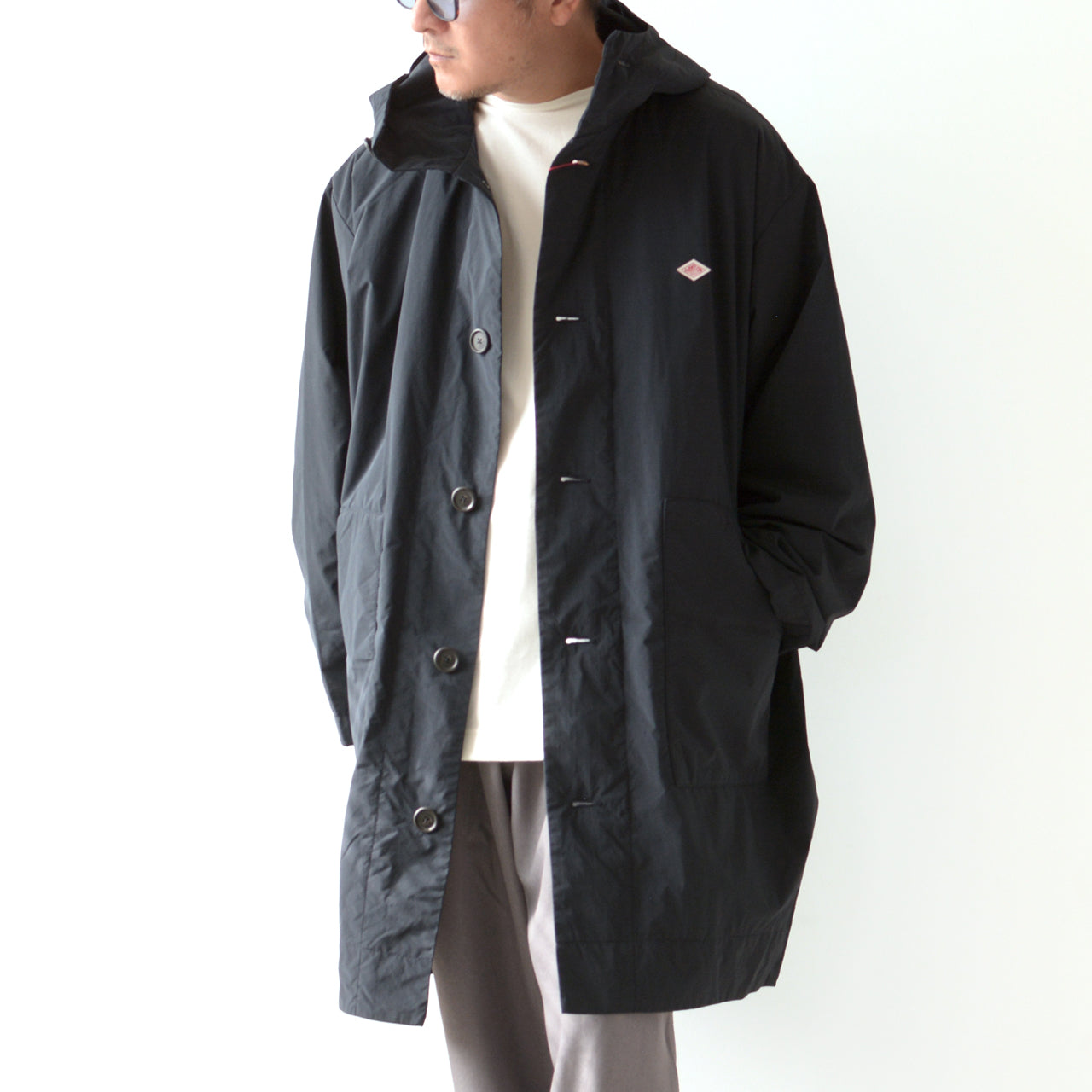 DANTON [ダントン] M INSULATION HOODED COAT [DT-A0527PNT] インサレーションフーデッドコート [2024AW]