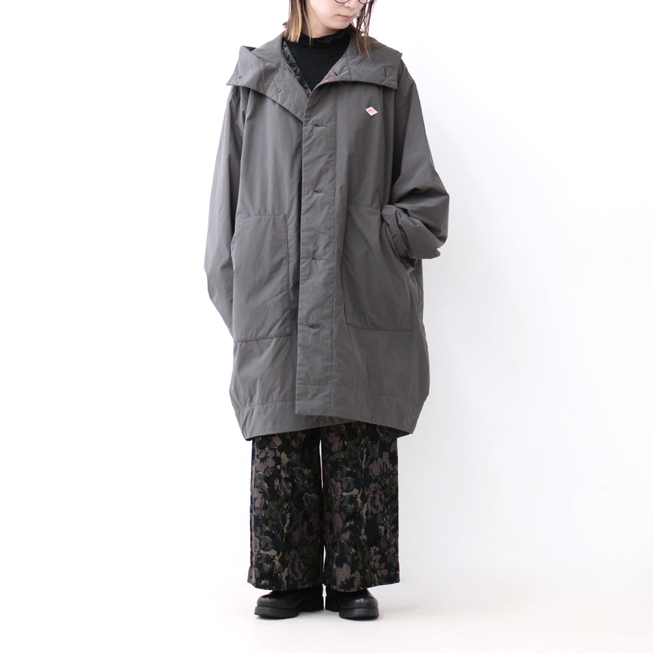 DANTON [ダントン] M INSULATION HOODED COAT [DT-A0527PNT] インサレーションフーデッドコート [2024AW]