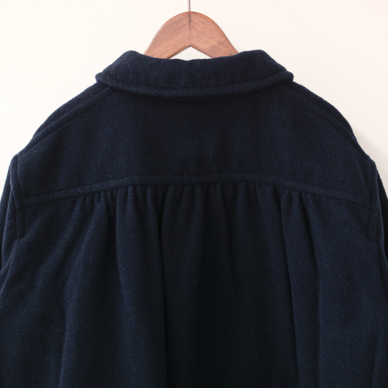 DANTON [ダントン] W SINGLE WOOL PILE GATHERED SHORT COAT [DT-A0541SWP] シングルウールパイルギャザーショートコート [2024AW]