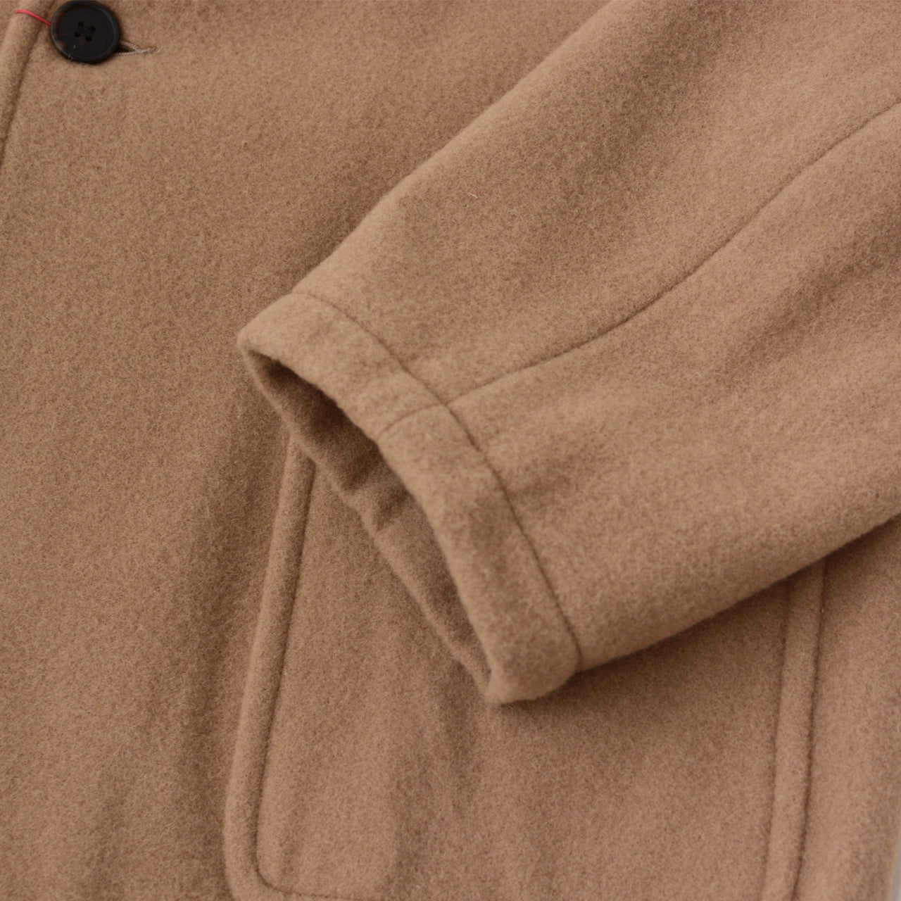 DANTON [ダントン] W SINGLE WOOL PILE V NECK JACKET [DT-A0542SWP] シングルウールパイルVネックジャケット [2024AW]