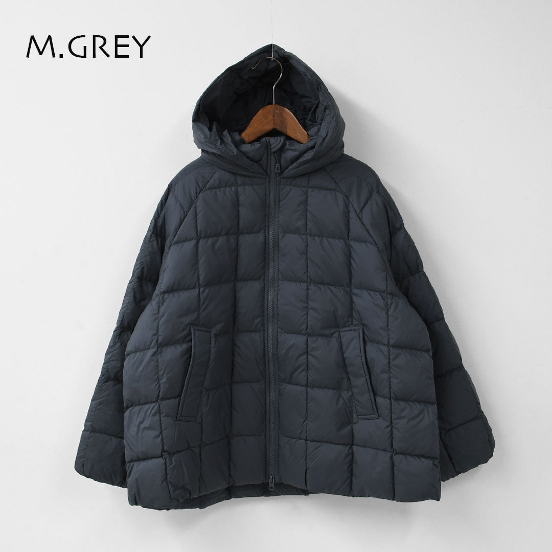 DANTON [ダントン] W DOWN JACKET [DT-A0567NRP] ダウンジャケット・フードダウンジャケット・ダウンステッチ・ラグランスリーブ・ナイロンタフタ・LADY'S [2025AW]