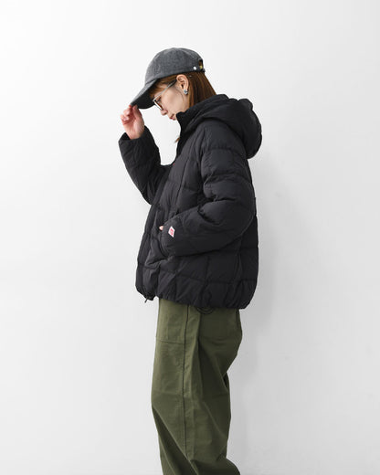 DANTON [ダントン] W DOWN JACKET [DT-A0567NRP] ダウンジャケット・フードダウンジャケット・ダウンステッチ・ラグランスリーブ・ナイロンタフタ・LADY'S [2025AW]