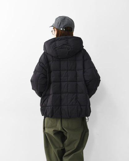 DANTON [ダントン] W DOWN JACKET [DT-A0567NRP] ダウンジャケット・フードダウンジャケット・ダウンステッチ・ラグランスリーブ・ナイロンタフタ・LADY'S [2025AW]