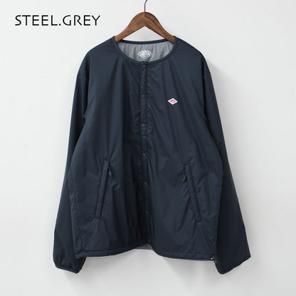 DANTON [ダントン] M INSULATION COLLARLESS JACKET [DT-A0633SNT] インサレーションカラーレスジャケット・MEN'S [2025SS]