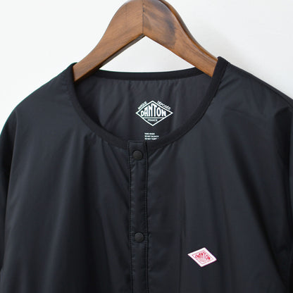 DANTON [ダントン] M INSULATION COLLARLESS JACKET [DT-A0633SNT] インサレーションカラーレスジャケット・MEN'S [2025SS]