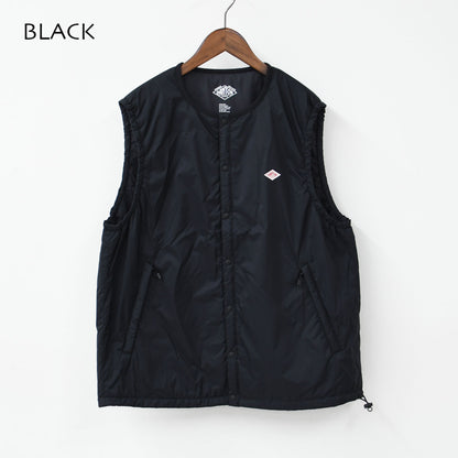 DANTON [ダントン] M INSULATION COLLARLESS VEST [DT-A0635SNT] インサレーションカラーレスベスト・MEN'S [2025SS]