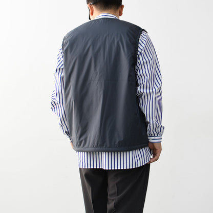 DANTON [ダントン] M INSULATION COLLARLESS VEST [DT-A0635SNT] インサレーションカラーレスベスト・MEN'S [2025SS]