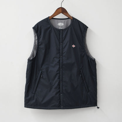 DANTON [ダントン] M INSULATION COLLARLESS VEST [DT-A0635SNT] インサレーションカラーレスベスト・MEN'S [2025SS]