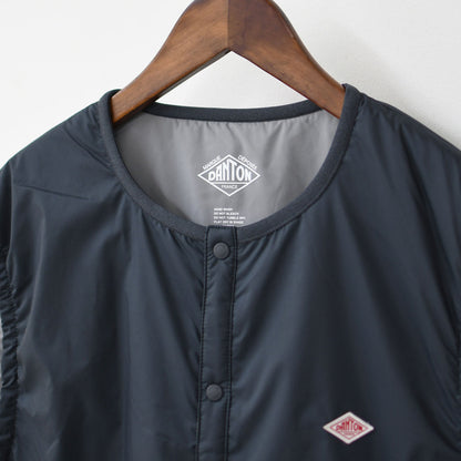 DANTON [ダントン] M INSULATION COLLARLESS VEST [DT-A0635SNT] インサレーションカラーレスベスト・MEN'S [2025SS]