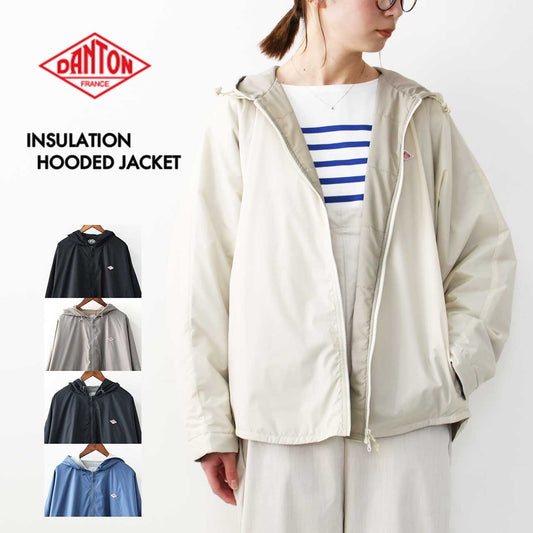 DANTON [ダントン] W INSULATION HOODED JACKET [DT-A0636SNT] インサレーションフーデッドジャケット [2025SS]