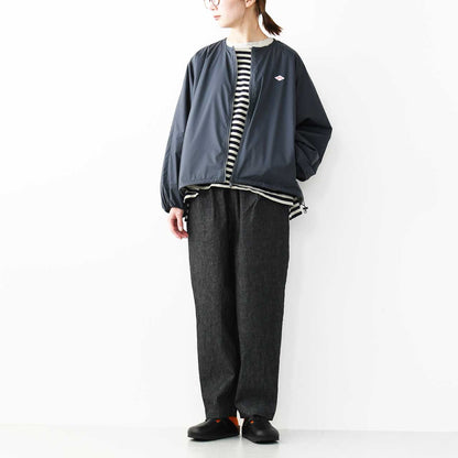 DANTON [ダントン] W INSULATION DOLMAN COLLARLESS JACKET [DT-A0638SNT] インサレーションドルマンカラーレスジャケット [2025SS]