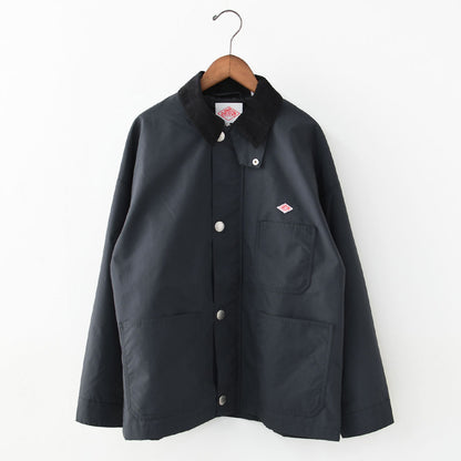 DANTON [ダントン] W Nylon Taffeta Work Jacket [DT-A0646STV] ナイロンタフタワークジャケット・ワークジャケット・ナイロンタフタ・コーデュロイ襟・春ジャケット・ジャケット・アウター・LADY'S [2026SS]