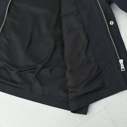 DANTON [ダントン] W Nylon Taffeta Work Jacket [DT-A0646STV] ナイロンタフタワークジャケット・ワークジャケット・ナイロンタフタ・コーデュロイ襟・春ジャケット・ジャケット・アウター・LADY'S [2026SS]