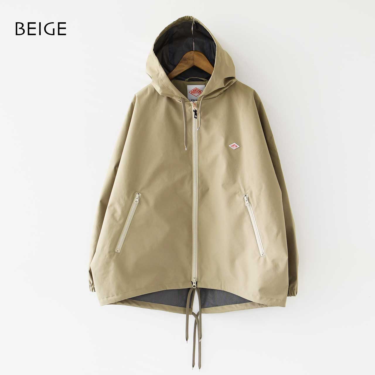 DANTON [ダントン] W 3LAYER CLOTH HOODED JACKET [DT-A0649TLY] 3レイヤークロッシュフーデットジャケット [2025SS]