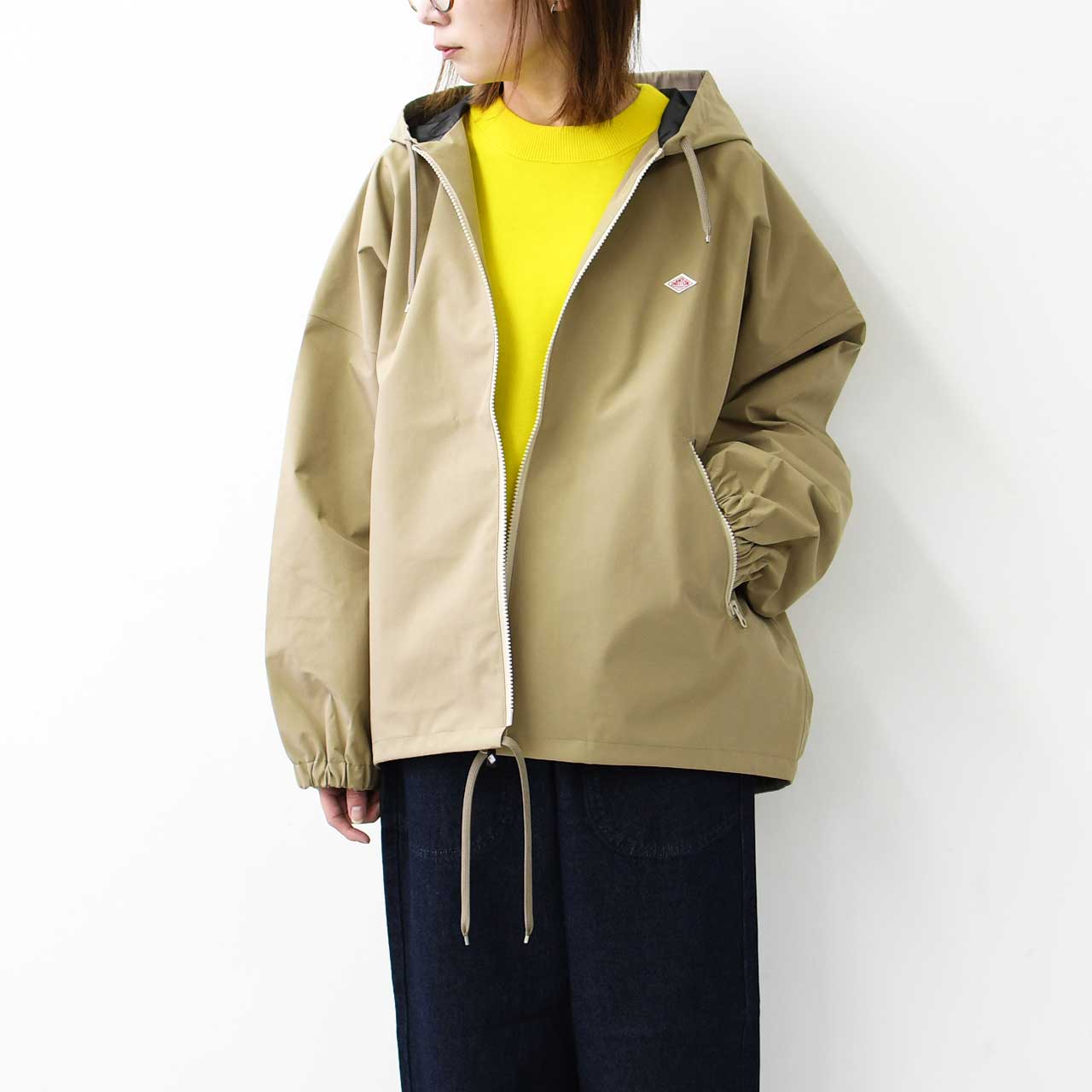 DANTON [ダントン] W 3LAYER CLOTH HOODED JACKET [DT-A0649TLY] 3レイヤークロッシュフーデットジャケット [2025SS]