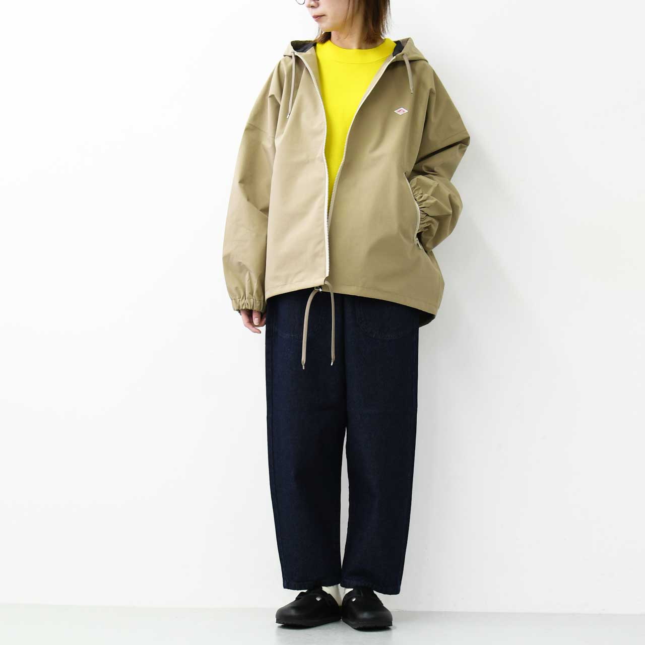 DANTON [ダントン] W 3LAYER CLOTH HOODED JACKET [DT-A0649TLY] 3レイヤークロッシュフーデットジャケット [2025SS]