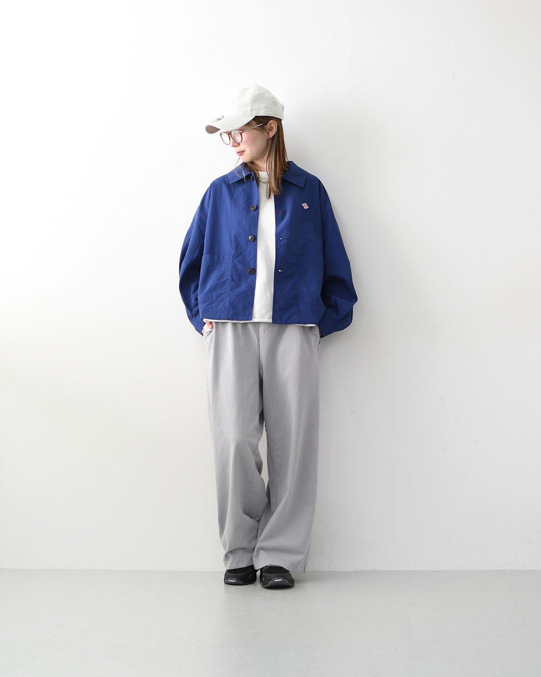 DANTON [ダントン] W DOLMAN SLEEVE JACKET [DT-A0652TNY] ドルマンスリーブジャケット [2026SS]