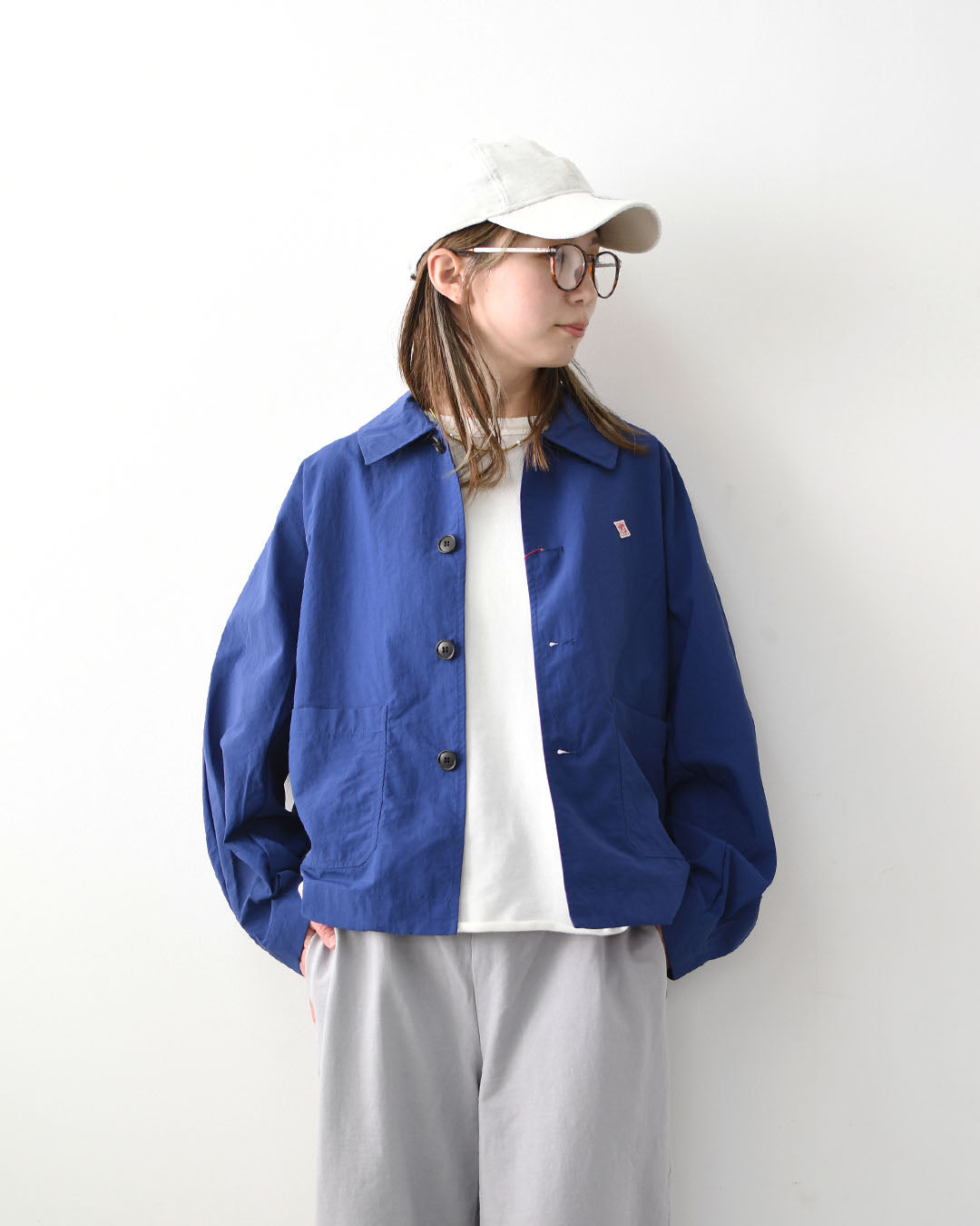 DANTON [ダントン] W DOLMAN SLEEVE JACKET [DT-A0652TNY] ドルマンスリーブジャケット [2026SS]