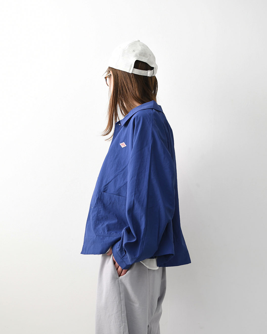 DANTON [ダントン] W DOLMAN SLEEVE JACKET [DT-A0652TNY] ドルマンスリーブジャケット [2026SS]