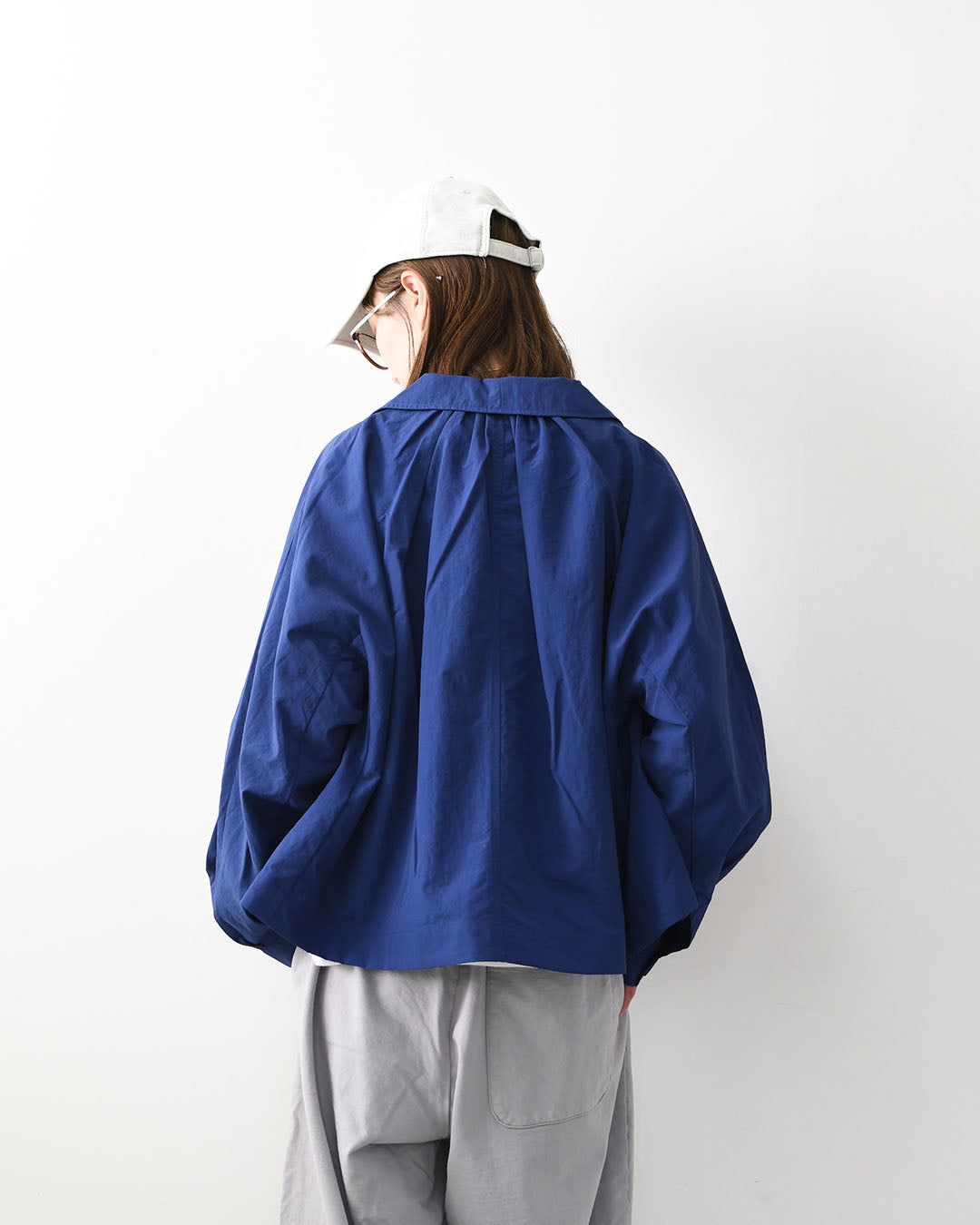 DANTON [ダントン] W DOLMAN SLEEVE JACKET [DT-A0652TNY] ドルマンスリーブジャケット [2026SS]