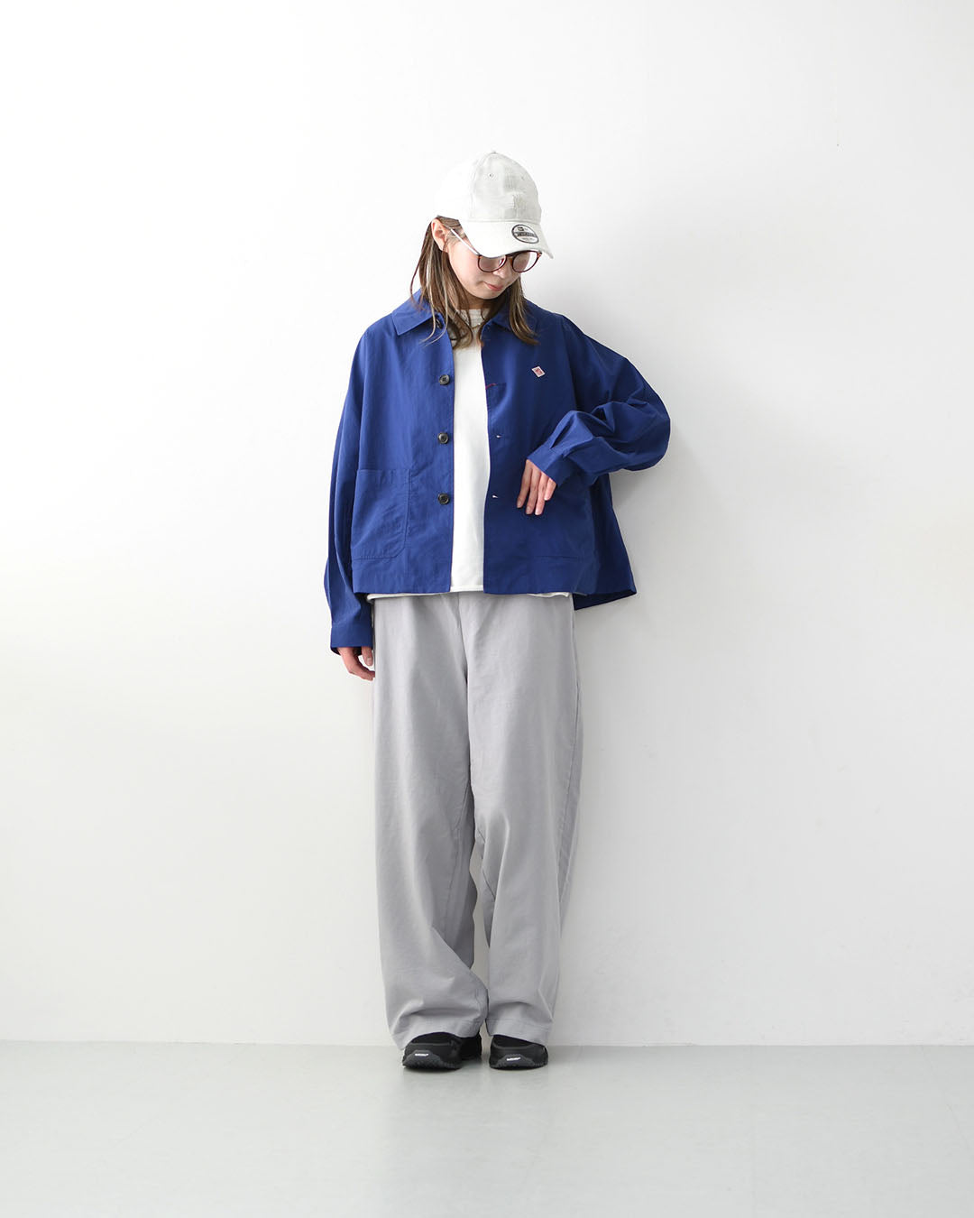 DANTON [ダントン] W DOLMAN SLEEVE JACKET [DT-A0652TNY] ドルマンスリーブジャケット [2026SS]