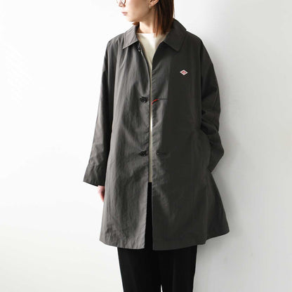 DANTON [ダントン] W NYLON TUSSER DOLMAN SLEEVE COAT [DT-A0653TNY] ナイロンタッサードルマンスリーブコート [2025SS]