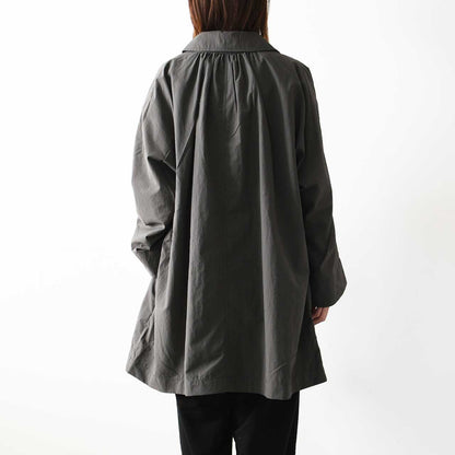 DANTON [ダントン] W NYLON TUSSER DOLMAN SLEEVE COAT [DT-A0653TNY] ナイロンタッサードルマンスリーブコート [2025SS]