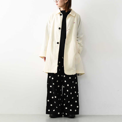 DANTON [ダントン] W NYLON TUSSER DOLMAN SLEEVE COAT [DT-A0653TNY] ナイロンタッサードルマンスリーブコート [2025SS]