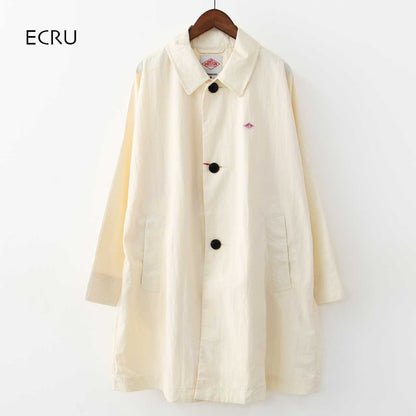 DANTON [ダントン] W NYLON TUSSER DOLMAN SLEEVE COAT [DT-A0653TNY] ナイロンタッサードルマンスリーブコート [2025SS]