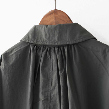 DANTON [ダントン] W NYLON TUSSER DOLMAN SLEEVE COAT [DT-A0653TNY] ナイロンタッサードルマンスリーブコート [2025SS]