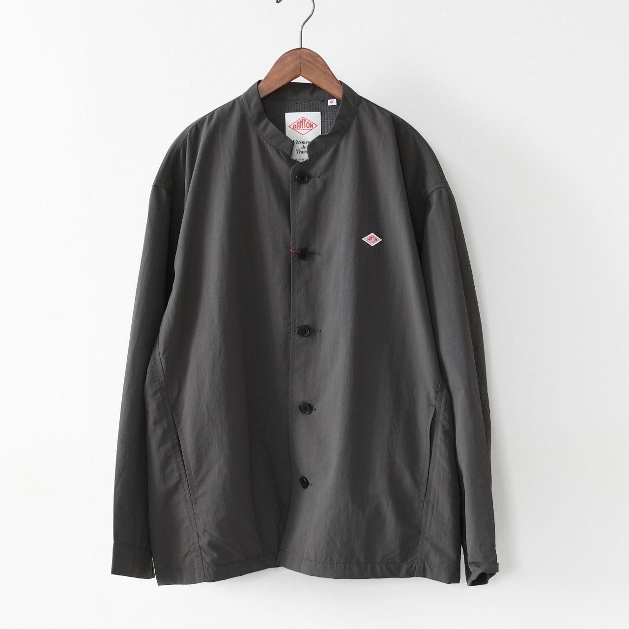 DANTON [ダントン] M NYLON TUSSER STAND COLLAR JACKET [DT-A0654TNY] ナイロンタッサースタンドカラージャケット・MEN'S [2025SS]