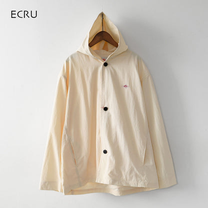 DANTON [ダントン] M NYLON TUSSER HOODED JACKET [DT-A0655TNY] ナイロンタッサーフーデッドジャケット・MEN'S [2025SS]