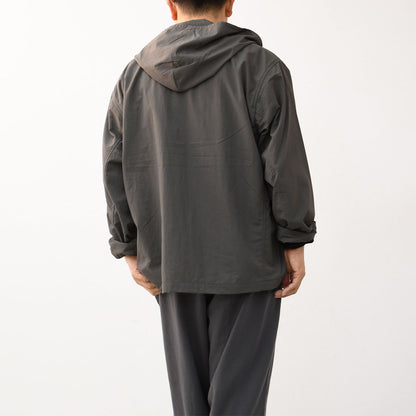 DANTON [ダントン] M NYLON TUSSER HOODED JACKET [DT-A0655TNY] ナイロンタッサーフーデッドジャケット・MEN'S [2025SS]